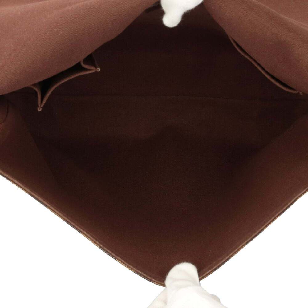 LOUIS VUITTON Authentic Brown Damier Canvas Shoulder Bag - Picture 8 of 15